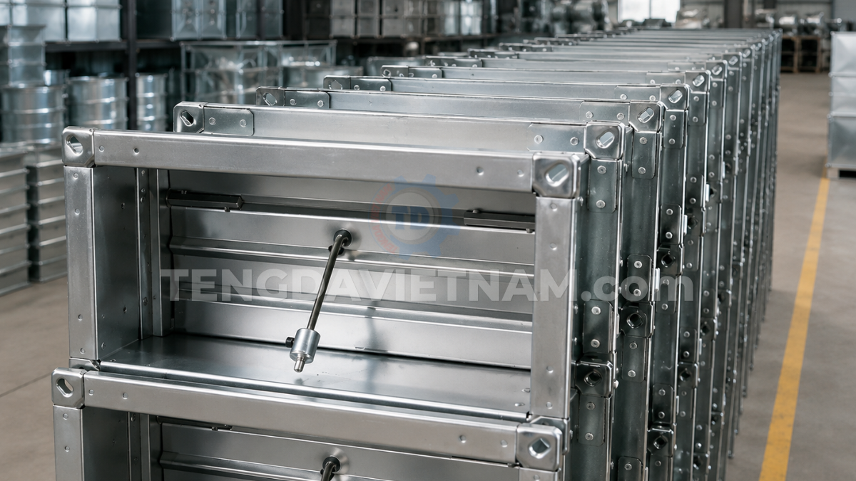 ứng dụng van PRD trong hệ thống HVAC phòng sạch nhà xưởng