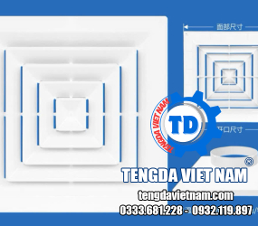 BỘ MIỆNG GIÓ KHUẾCH TÁN VUÔNG - 方形散流器系列