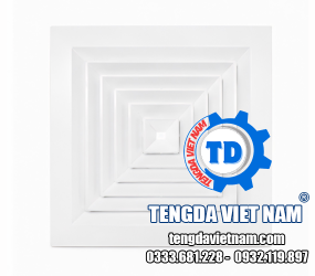 MIỆNG GIÓ KHUẾCH TÁN VIỀN LỚN HVAC TD1003 – LARGE FRAME SQUARE DIFFUSER 大边框散流器