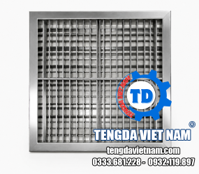 Cửa Gió 2 Lớp Nan Inox HVAC