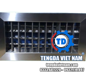 CỬA GIÓ HAI LỚP INOX - 双层百叶 （不锈钢）