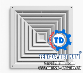 CỬA GIÓ KHUẾCH TÁN VUÔNG  -  方形散流器 (ABS)