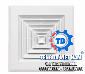 MIỆNG GIÓ KHUẾCH TÁN VIỀN LỚN 600X600 HVAC – CỬA GIÓ ÂM TRẦN 4 HƯỚNG 矿棉板散流器出风595-600-603