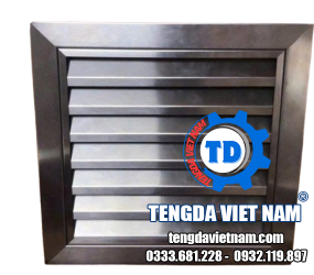 CỬA  GIÓ CHẮN MƯA INOX- 防雨百叶 （不锈钢）