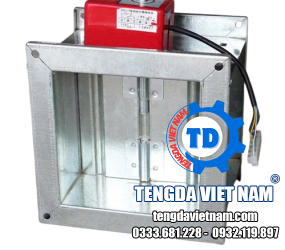 VAN ĐIỀU CHỈNH LƯỢNG GIÓ BẰNG HỢP KIM NHÔM - 铝合金电动风量调节阀