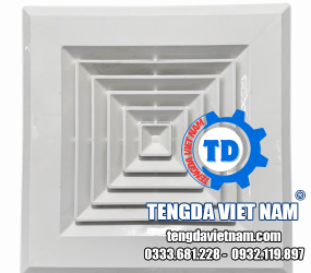 MIỆNG GIÓ KHUẾCH TÁN VIỀN LỚN 595/ 600 / 603 - 矿棉板散流器出风595-600-603