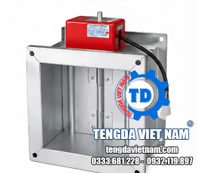 VAN ĐIỀU CHỈNH GIÓ VUÔNG MOTOR ĐIỆN HVAC – VAN MFD 铝合金电动风量调节阀