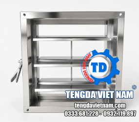 Van Gió Điều Chỉnh Lưu Lượng Gió Inox HVAC