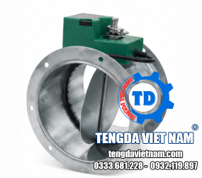 VAN VCD TRÒN ĐIỀU KHIỂN ĐIỆN TD0019 – VAN GIÓ MOTOR HVAC 圆形风量调节阀 (电动)
