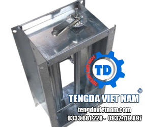 VAN ĐIỀU CHỈNH LƯU LƯỢNG GIÓ BẰNG TAY - 手动风量调节阀