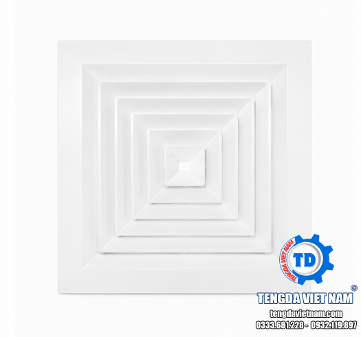 MIỆNG GIÓ KHUẾCH TÁN VIỀN LỚN HVAC TD1003 – LARGE FRAME SQUARE DIFFUSER 大边框散流器