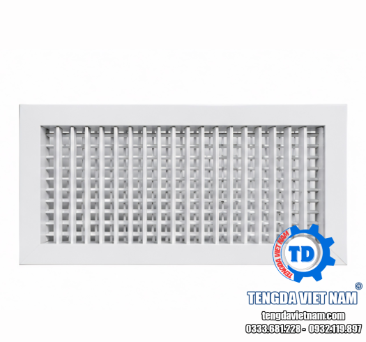 CỬA GIÓ 2 LỚP NAN ĐIỀU CHỈNH HVAC – MIỆNG GIÓ CẤP GIÓ 2 HƯỚNG 双层百叶风口