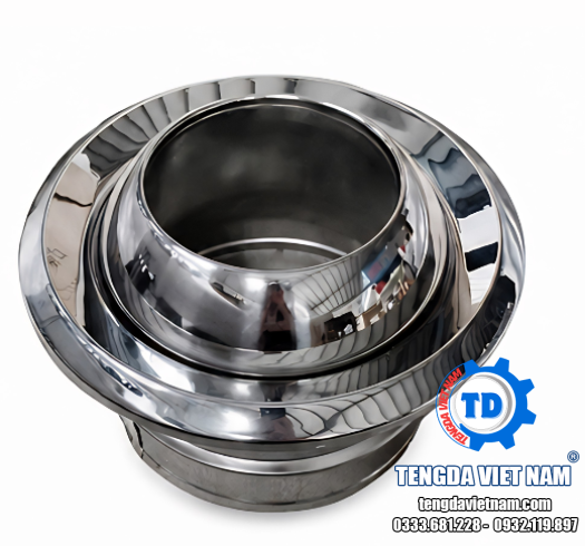 CỬA GIÓ JETBALL INOX 304 HVAC – CẦU PHUN GIÓ THỔI XA 球喷口（不锈钢）