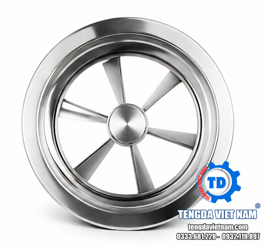 CỬA GIÓ XOÁY INOX TD0036 HVAC – SWIRL DIFFUSER / SWIRL JET DIFFUSER 旋流风口（不锈钢）