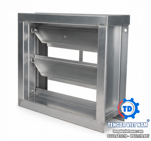 VAN GIÓ VCD MỘT CHIỀU HVAC TD007 – VAN ĐIỀU CHỈNH LƯU LƯỢNG GIÓ 风量止回阀