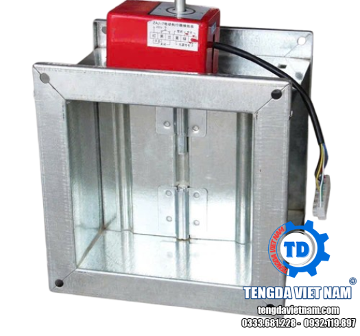 VAN ĐIỀU CHỈNH LƯỢNG GIÓ BẰNG HỢP KIM NHÔM - 铝合金电动风量调节阀