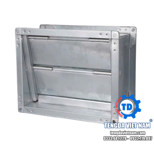 VAN MỘT CHIỀU HÌNH CHỮ NHẬT NRD - 矩形风管止回阀