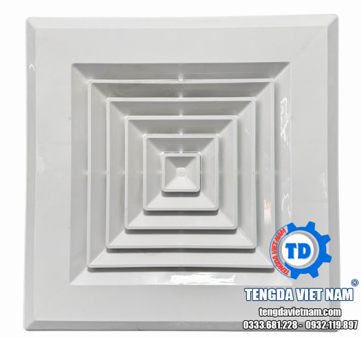 MIỆNG GIÓ KHUẾCH TÁN VIỀN LỚN 595/ 600 / 603 - 矿棉板散流器出风595-600-603