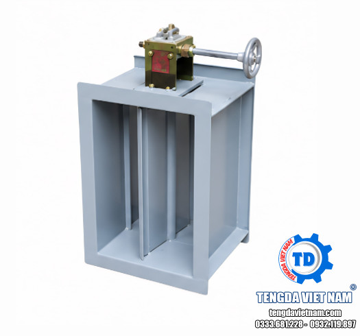 VAN BƯỚM THÔNG GIÓ THÉP TD0014 – VAN GIÓ HVAC 钢制蝶阀