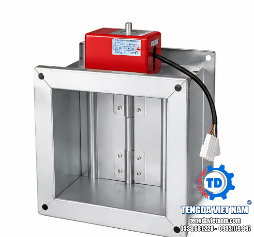 VAN ĐIỀU CHỈNH GIÓ VUÔNG MOTOR ĐIỆN HVAC – VAN MFD 铝合金电动风量调节阀