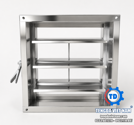 Van Gió Điều Chỉnh Lưu Lượng Gió Inox HVAC