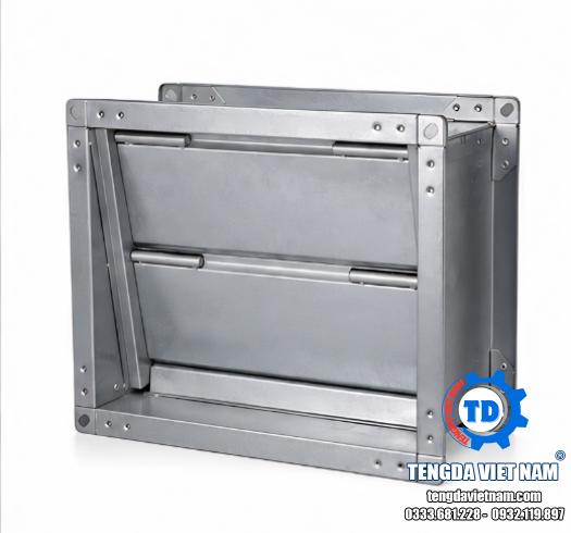 VAN VCD VUÔNG MỘT CHIỀU TD0017 – VAN GIÓ NRD HVAC 矩形风管止回阀