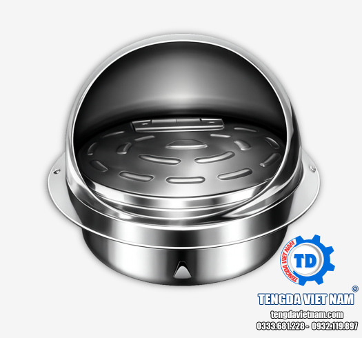 VENT CAP INOX 304 CHỐNG MƯA HVAC | CHỤP THÔNG HƠI NGOÀI TRỜI CHO HỆ THỐNG ỐNG GIÓ