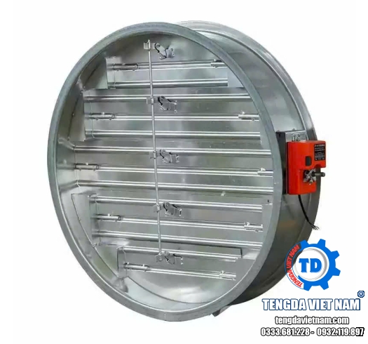 VAN ĐIỀU TIẾT GIÓ TRÒN ĐIỀU KHIỂN ĐIỆN HVAC – MOTORIZED ROUND DAMPER 圆形风量调节阀
