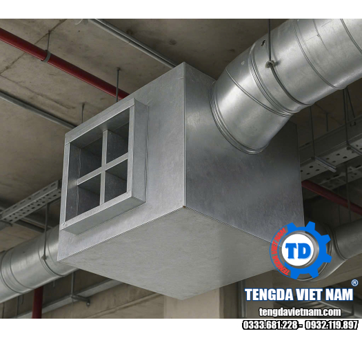 ỐNG GIÓ TIÊU ÂM - 型矩形蜂窝式消声 (TD055)