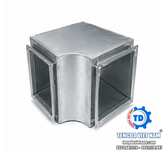 CO 90 TIÊU ÂM ĐỤC LỖ HVAC – ELBOW SILENCER 型微消音板消声弯头
