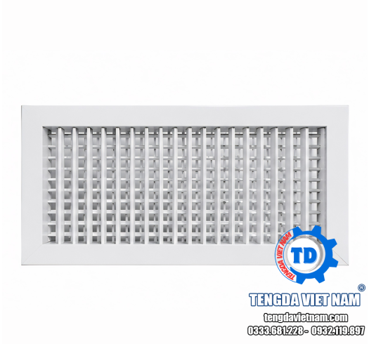 CỬA GIÓ 2 LỚP NAN ĐIỀU CHỈNH HVAC – MIỆNG GIÓ CẤP GIÓ 2 HƯỚNG 双层百叶风口