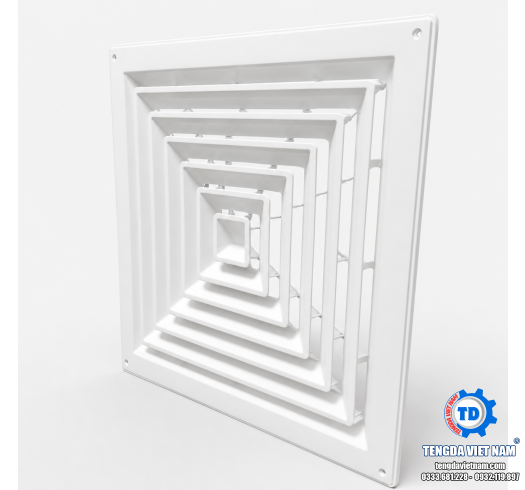 Cửa Gió Khuếch Tán ABS Cho Hệ Thống HVAC