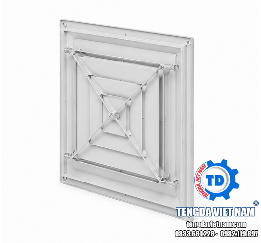 CỬA GIÓ KHUẾCH TÁN VUÔNG ABS HVAC – 方形散流器