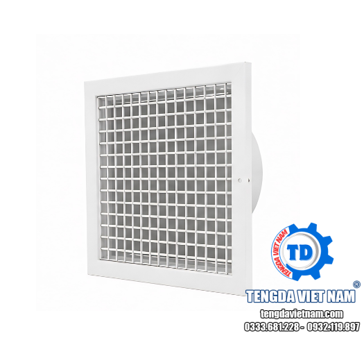 CỬA GIÓ ABS HAI LỚP CÁNH ĐIỀU CHỈNH – ABS双层可调风口