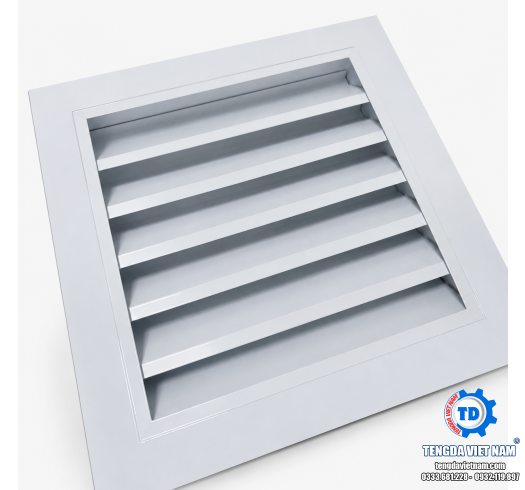 Cửa Gió Nan Z Louver Chống Mưa HVAC Theo Kích Thước