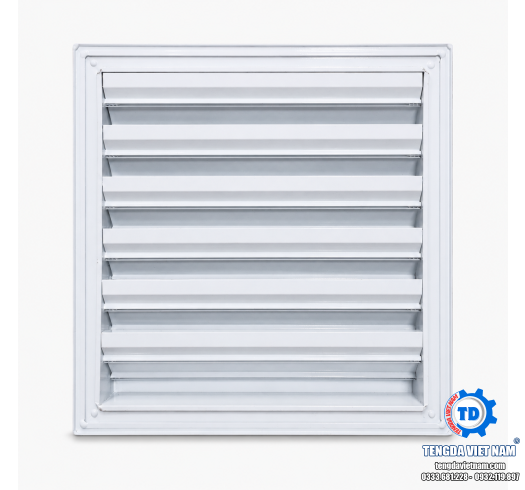 Cửa Gió Nan Z Louver Chống Mưa HVAC Theo Kích Thước