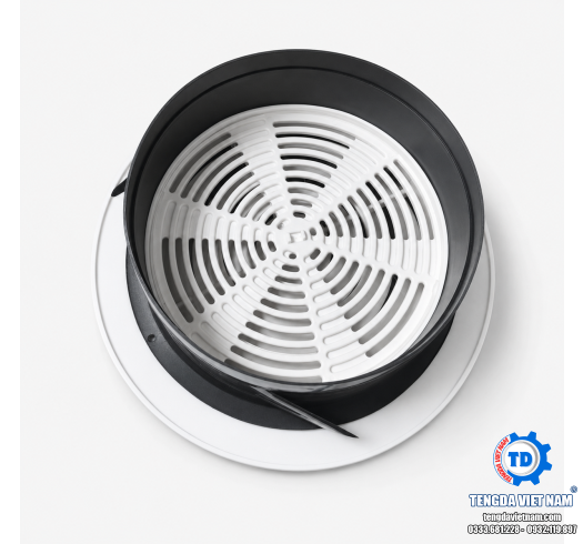 Cửa Gió Tròn ABS Điều Chỉnh Lưu Lượng Kiểu Xoay
