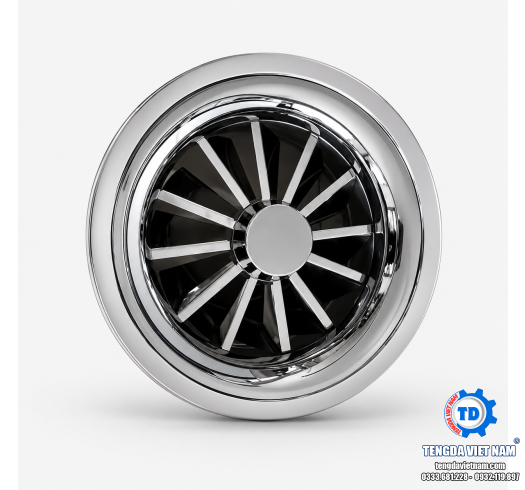 CỬA GIÓ XOÁY INOX TD0036 HVAC – SWIRL DIFFUSER / SWIRL JET DIFFUSER 旋流风口（不锈钢）