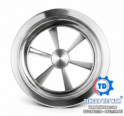 CỬA GIÓ XOÁY INOX TD0036 HVAC – SWIRL DIFFUSER / SWIRL JET DIFFUSER 旋流风口（不锈钢）