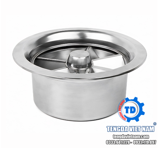 CỬA GIÓ XOÁY INOX TD0036 HVAC – SWIRL DIFFUSER / SWIRL JET DIFFUSER 旋流风口（不锈钢）