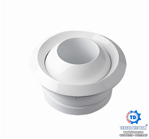 Cửa Gió Hình Cầu ABS HVAC – Miệng Gió Thổi Xa