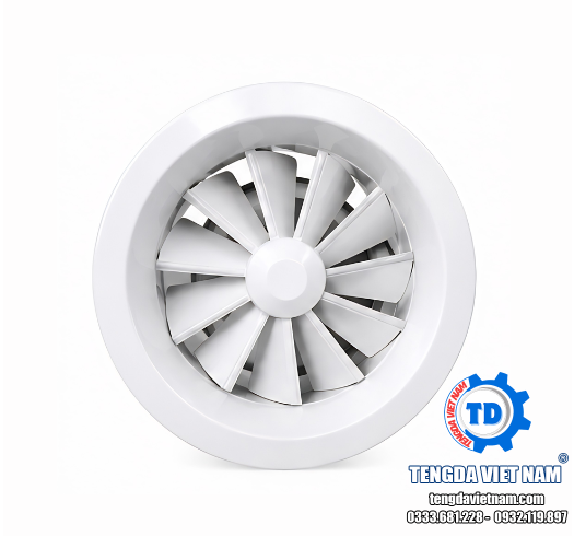 CỬA THOÁT KHÍ XOÁY TRÒN HVAC – 旋流风口