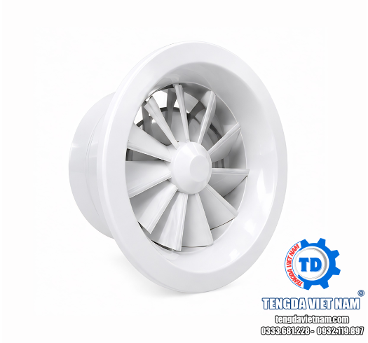 CỬA THOÁT KHÍ XOÁY TRÒN HVAC – 旋流风口