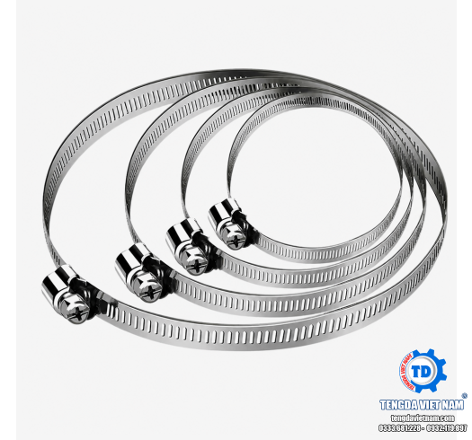 ĐAI XIẾT ỐNG GIÓ INOX 304