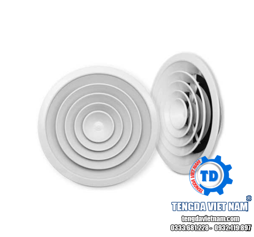 CỬA GIÓ KHUẾCH TÁN TRÒN -  圆形散流器 (ABS)