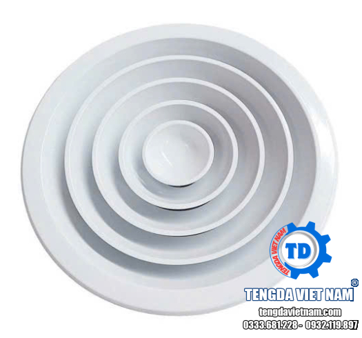 CỬA GIÓ KHUẾCH TÁN TRÒN -  圆形散流器 (ABS)