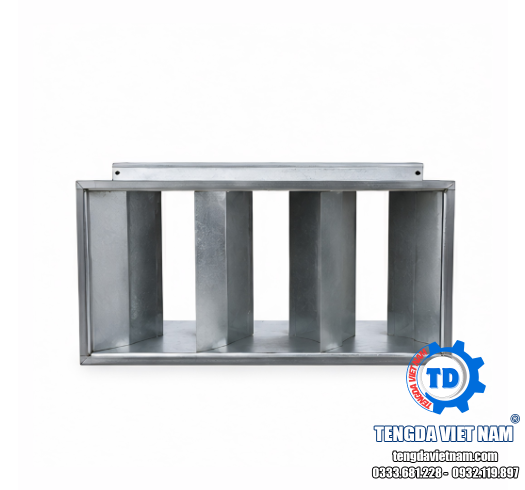 ỐNG GIÓ TIÊU ÂM BAFFLE HVAC – RECTANGULAR BAFFLE SILENCER 型矩形折板式消声器