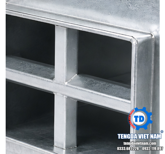 ỐNG GIÓ TIÊU ÂM TỔ ONG HVAC – HONEYCOMB SILENCER 型矩形蜂窝式消声器