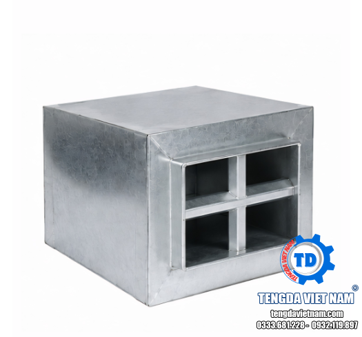 ỐNG GIÓ TIÊU ÂM TỔ ONG HVAC – HONEYCOMB SILENCER 型矩形蜂窝式消声器