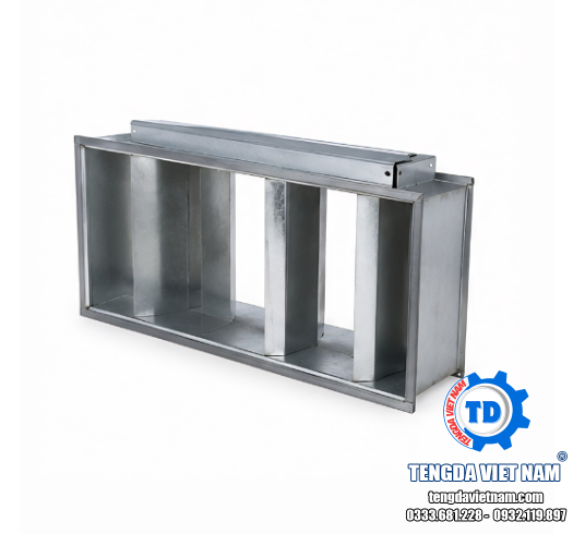ỐNG GIÓ TIÊU ÂM BAFFLE HVAC – RECTANGULAR BAFFLE SILENCER 型矩形折板式消声器